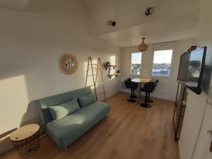 Appartements Studio calme 20m² a 500 metres de la plage/ centre : photos des chambres