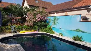 Appart indépendant, 1 lit deux personnes et 1 appoint Piscine Jardin Direct Gare Aéroport et jardin - Quint-Fonsegrives