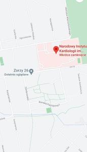 Apartament Zorzy przy Instytucie Kardiologii Anin