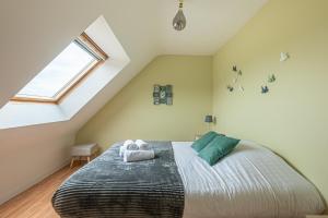 Maisons de vacances LE SOLEIL LEVANT - maison familiale a proximite du golfe du Morbihan : photos des chambres