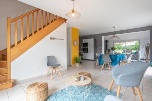 Maisons de vacances LE SOLEIL LEVANT - maison familiale a proximite du golfe du Morbihan : photos des chambres