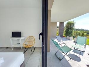 Appartements Duplex KIARA - plage a pied - terrasse - WIFI - Clim : photos des chambres