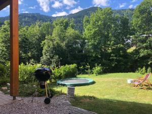 Berghaus Christel - bij skilift - grote tuin met bergbeek