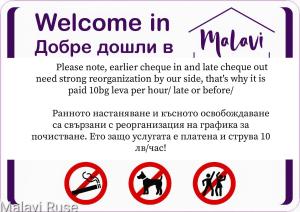 Malavi top center studio Ruse! Comfort&clean!