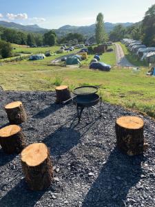 Safari Tent with Hot Tub in heart of Snowdonia
