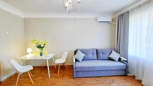 2-кімнатна квартира з 3-ма окремими ліжками, 2 окремими спальнями і видом на Білу Альтанку та Свято-Успенський Собор Є кондиціонер і ванна 