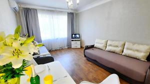 2-кімнатна квартира з 3-ма окремими ліжками, 2 окремими спальнями і видом на Білу Альтанку та Свято-Успенський Собор Є кондиціонер і ванна 