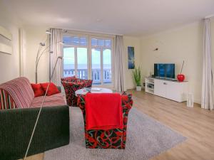 Strandvillen Binz - Ferienwohnung mit Meerblick, 1 Schlafzimmer und Balkon SV-762