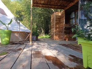 Tentes de luxe TENTE SAFARI LODGE DANS FORET LUXURIANTE : photos des chambres