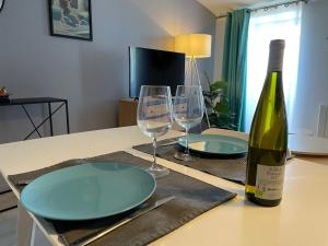 Appartements La Chabotine - Grand T2 Neuf, Calme et Lumineux : photos des chambres