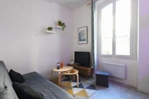 Appartements Bright and comfortable studio in downtown Marseille - Welkeys : photos des chambres