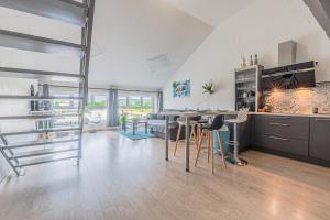 Appartements Le Cocon Loft Metz Luxembourg Un-Sejour-a-Part : photos des chambres