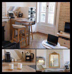 Appartements Appartement cosy proche gare : photos des chambres