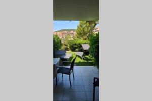 Appartement 2 pièces climatisé en rez-de-jardin Cap Esterel Agay