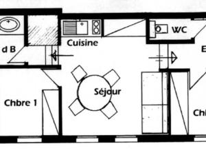 Appartements Appartement Les Saisies, 2 pieces, 4 personnes - FR-1-293-1 : photos des chambres