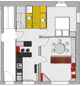 Appartements Appart Ressachaux Morzine centre 2 a 4 pers calme vue jardin parking : photos des chambres