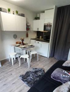 Appartements Studio 2 alpes, lumineux plein ouest, balcon, parking : photos des chambres