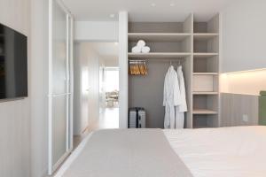 Een designappartement met zijdelings zicht op zee