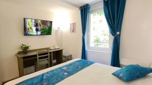 Hotels Fasthotel Oloron Hostellerie du Paon Blanc : photos des chambres