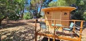 Roulotte dans l'Aude - Laure-Minervois