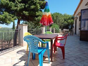 4 bedrooms house with sea view and furnished garden at Sciacca 1 km away from the beach