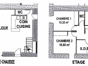 Maisons de vacances Gite Saint-Philbert-de-Grand-Lieu, 4 pieces, 6 personnes - FR-1-306-1035 : photos des chambres