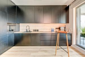 The Black Crane Apartment