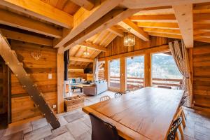 Chalets Chalet ''la cabane o Pierres'' 12 pers spa et sauna : photos des chambres