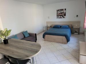 charmant studio de 30 m2 très calme avec sa grande belle terrasse et son jardin PRIVATIF