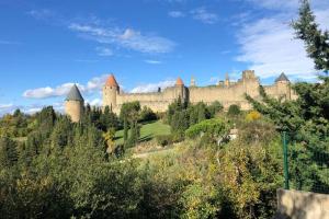 Maisons de vacances Romantic house - entrance to the medieval castle : photos des chambres