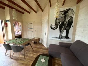 Domek Dziesiątka Borsk nad samym jeziorem - pierwsza linia