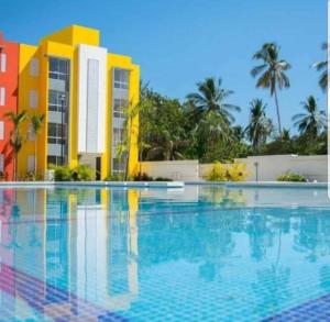 El Arrecife: Apartamento con alberca a 10 minutos de la playa