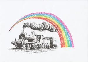 Arcobaleno in Stazione - Uboldo