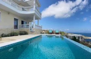 Villa Ulyana Kriaritsi - Athos Sea View & Spa - 卡拉姆西