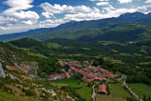 Maisons de vacances Luxury countryside cottage with mountain views : photos des chambres