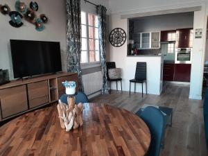 Au gré des marées, appartement face à la mer, classé 3 étoiles