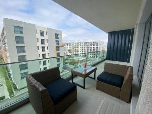 Apartamente de lux exact pe malul marii - Blue Apartment