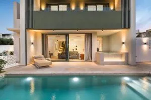 Lux sea view villa by Chania LIving Stories - Agios Onoufrios