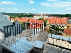 Panorama view apartment in city center - Zalacsány