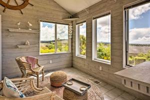 Pacific Ocean View! Chic Coos Bay Home
