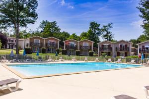 Maisons de vacances Golf Domaine Albret - Charmant duplex T3 re-equipe avec piscine et terrasse amenagee : photos des chambres