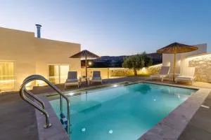 Georgioupoli Villa with heated private pool and BBQ - Embrósneros