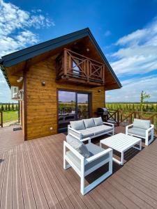 Luksusowe całoroczne domki z widokiem Janowiec