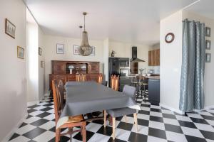 Maisons de vacances Superbe maison avec vue sur la mer a Asserac : photos des chambres