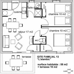 Maisons de vacances Atlantic Residence : photos des chambres