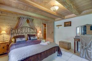 Appartements Chalet Coeur de Marie avec sauna et jacuzzi - Val d'Arly : photos des chambres