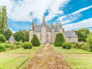 Maisons de vacances Holiday home in Portbail sur Mer with terrace : photos des chambres