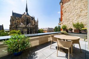 Appartements Les 7 Anges - Cathedrale de Reims : photos des chambres