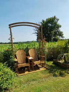 Maisons de vacances Gite 4 etoiles avec hebergement insolite - 10 personnes : photos des chambres