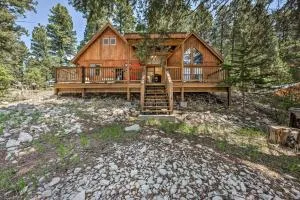 Peaceful and Private Cloudcroft Cabin with Deck! - ألاموغوردو